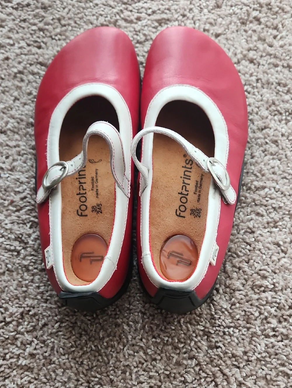 Birkenstock Footprints Leather Shoes Women Sz 38 European -Gently Used Condition - Picture 2 of 6